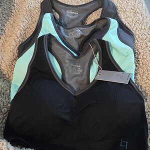 Essentials Black Sports Bra